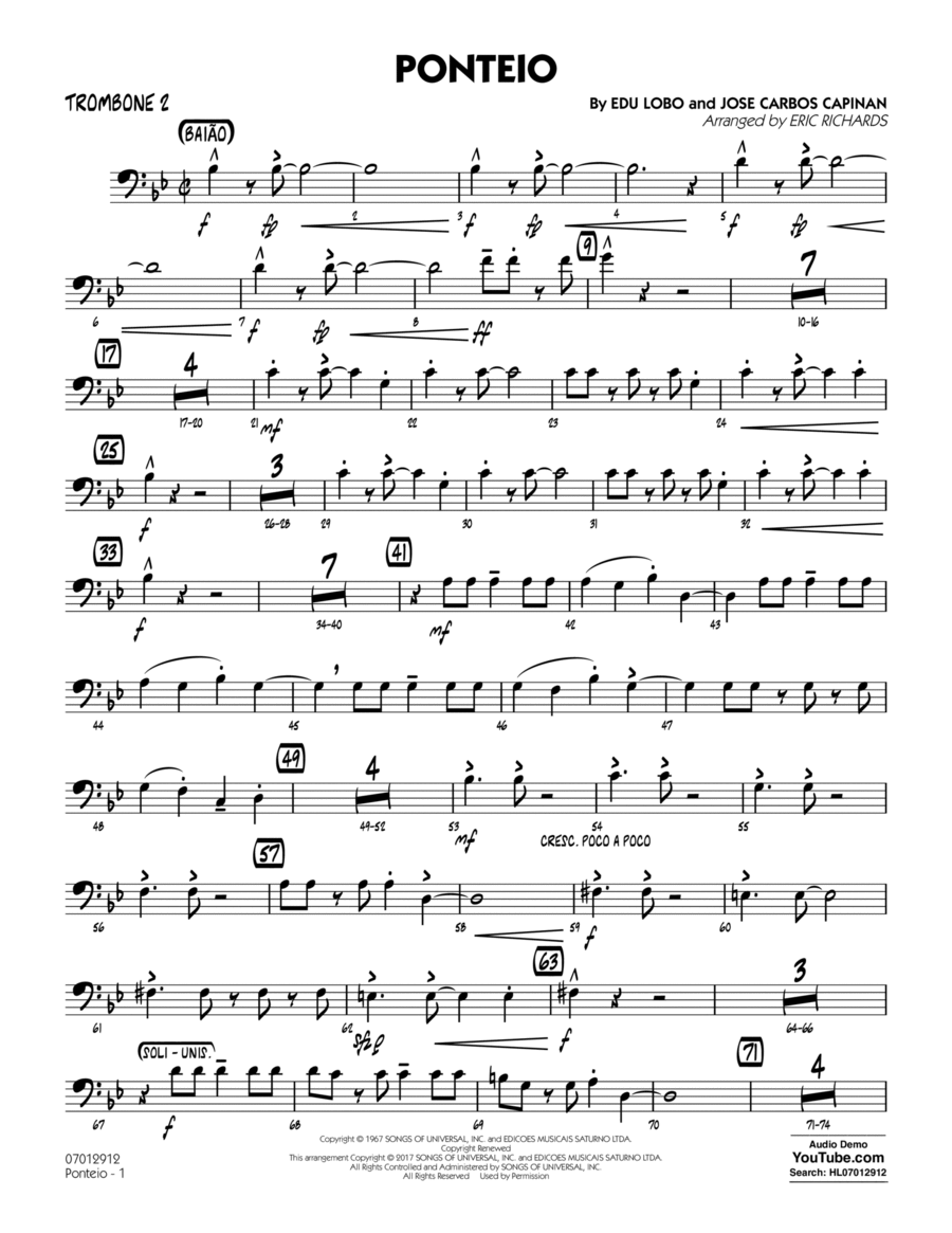 Ponteio - Trombone 2