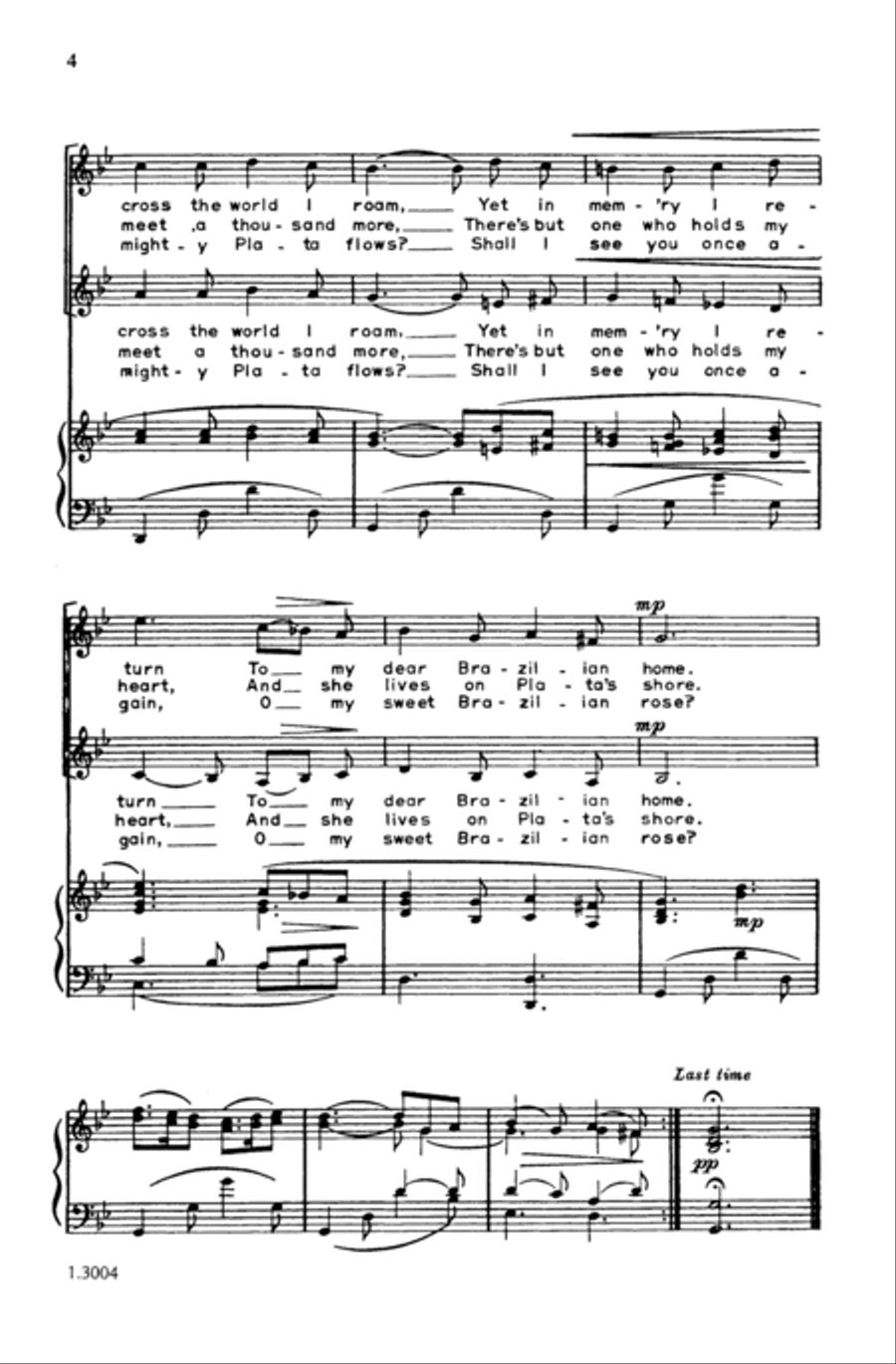 The K. K. Davis Junior Choir Book of International Folksongs SA scores gallery preview page 3