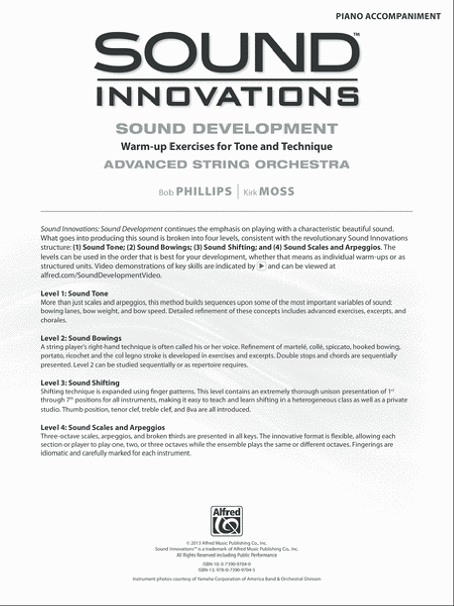 Sound Innovations for String Orchestra -- Sound Development (Advanced) Chamber Orchestra scores gallery preview page 2