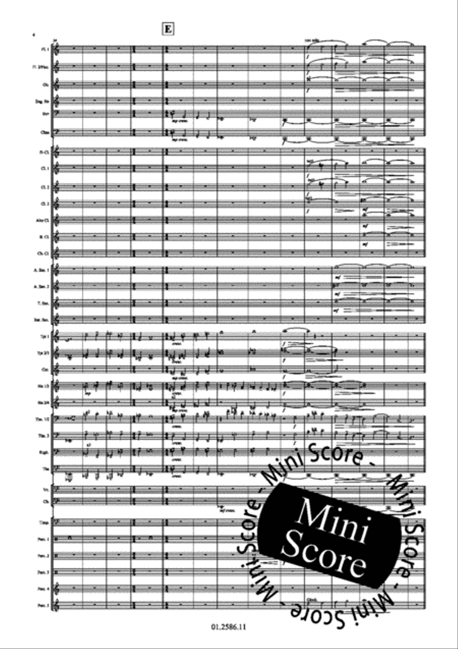 Skies Concert Band scores gallery preview page 12