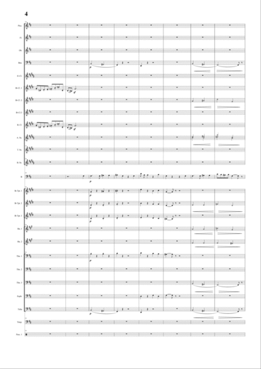 Song of Mephistopheles in Auerbach's Cellar Concert Band scores gallery preview page 4