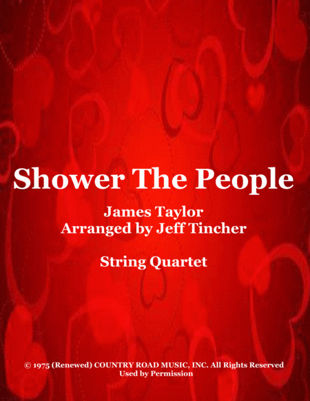 Shower The People image number null