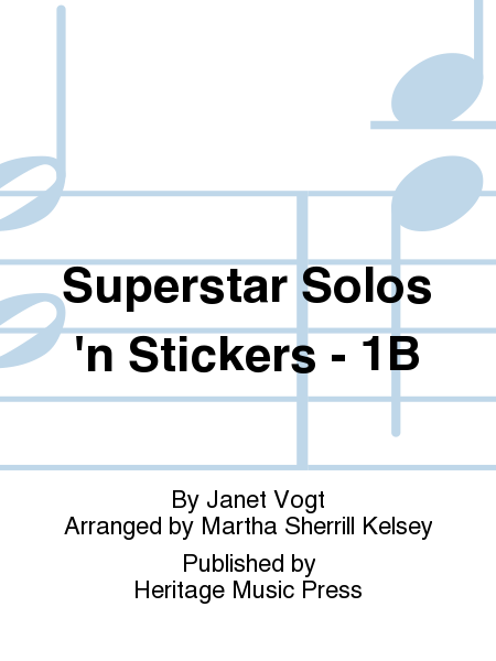 Superstar Solos 'n Stickers - 1B