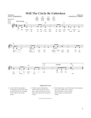 Will The Circle Be Unbroken (from The Daily Ukulele) (arr. Liz and Jim Beloff)