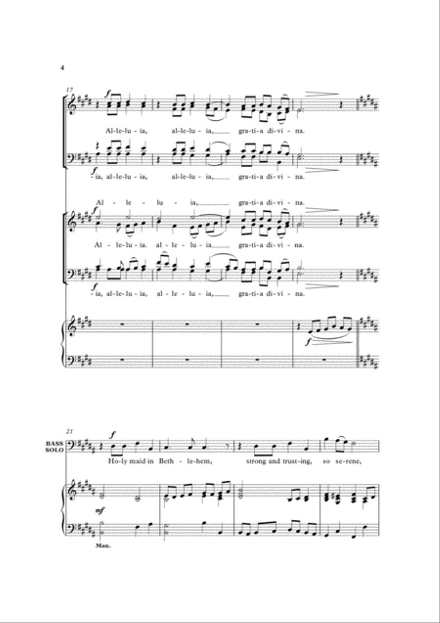 Starry night Starry night Divisi scores gallery preview page 4