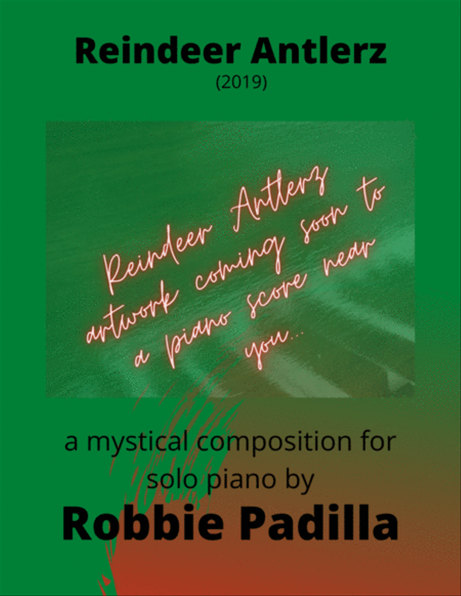 Reindeer Antlerz Piano Solo scores gallery preview page 1