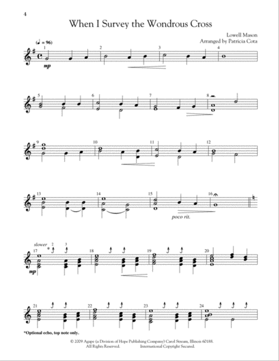 Twelve Bells +1 for Lent and Easter Handbell Choir scores gallery preview page 3