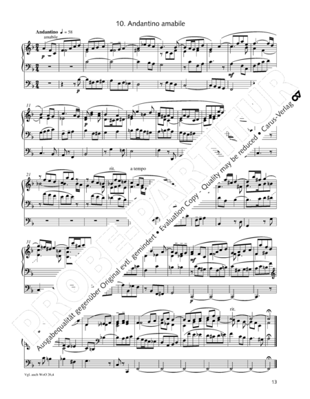 Smaller organ works without opus numbers (Supplement 3 of the Rheinberger Complete Edition)