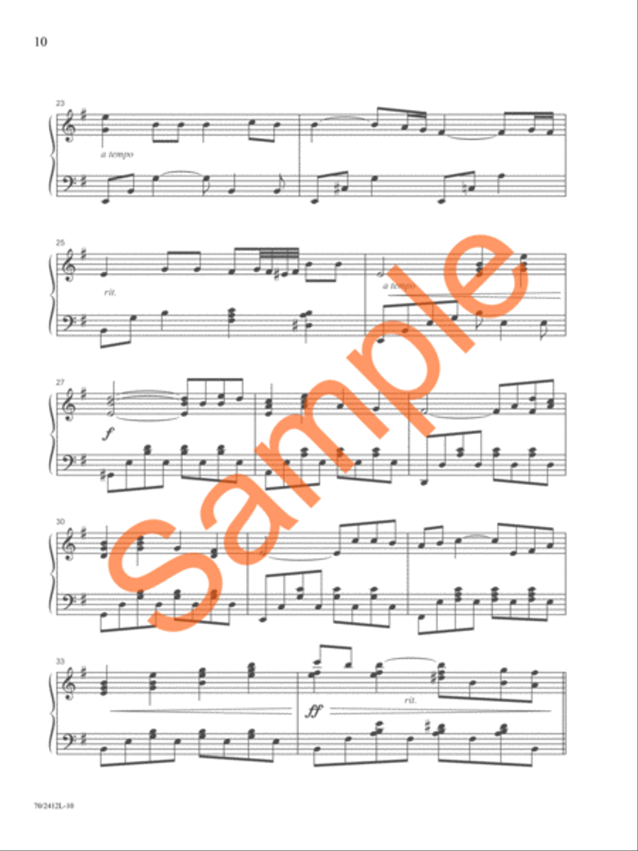 The Church Pianist's Library, Vol. 32 Piano Solo scores gallery preview page 8