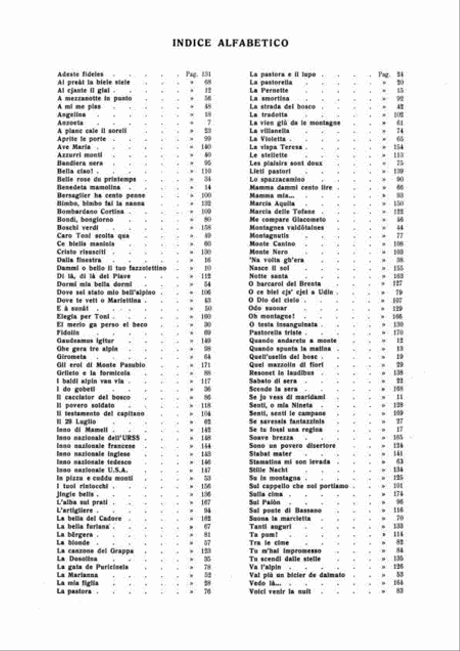 Su In Montagna (130 Composizioni Corali) A Cappella scores gallery preview page 3