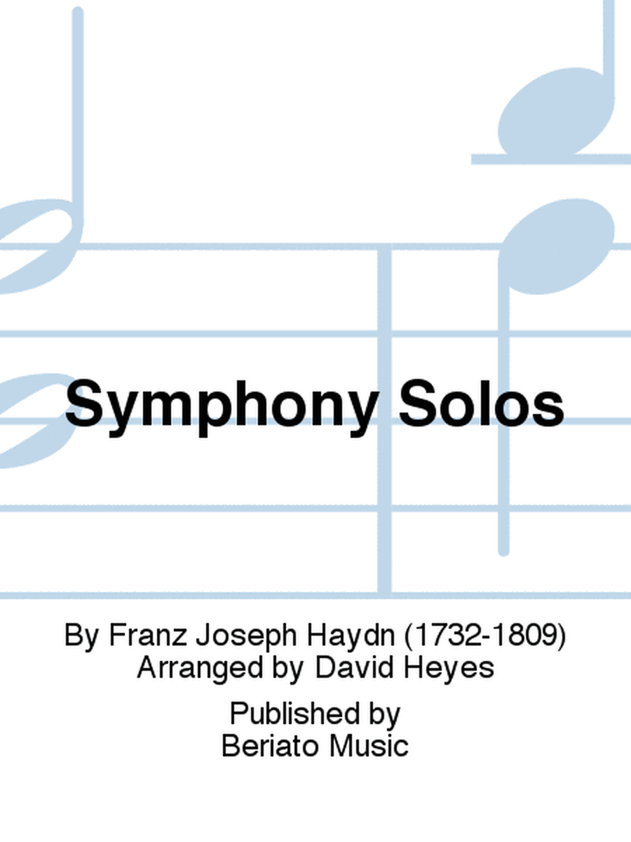 Symphony Solos