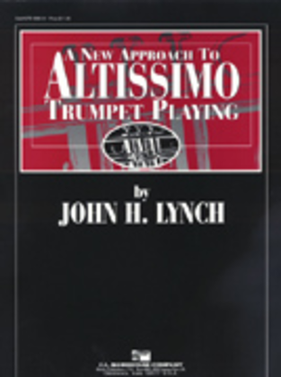 Book cover for A New Approach to Altissimo Trumpet Playing