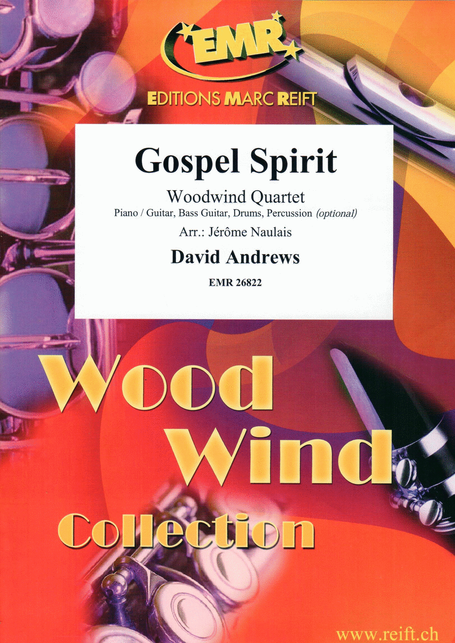 Gospel Spirit Woodwind Quartet scores gallery preview page 1