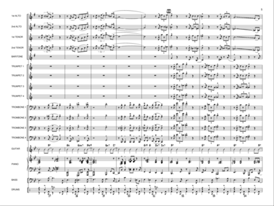 Ace High Ace High Jazz Ensemble scores gallery preview page 4