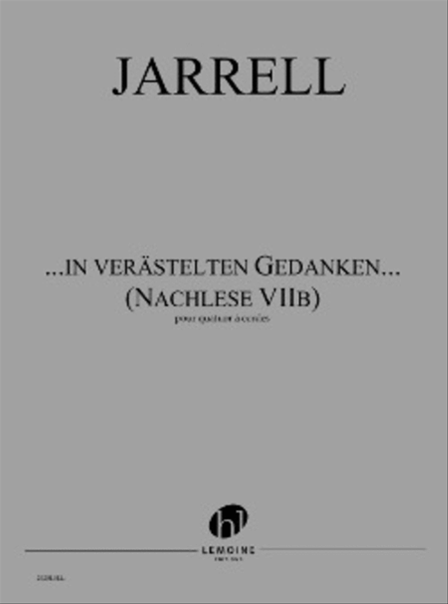 ...in verastelten Gedanken... (Nachlese VIIb) String Quartet scores gallery preview page 1