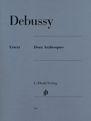 Book cover for Debussy - 2 Arabesques Piano Urtext
