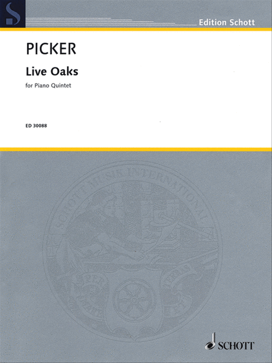 Live Oaks Piano Quintet scores gallery preview page 1