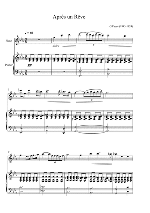 Gabriel Fauré - Après un rêve (Flute Solo)