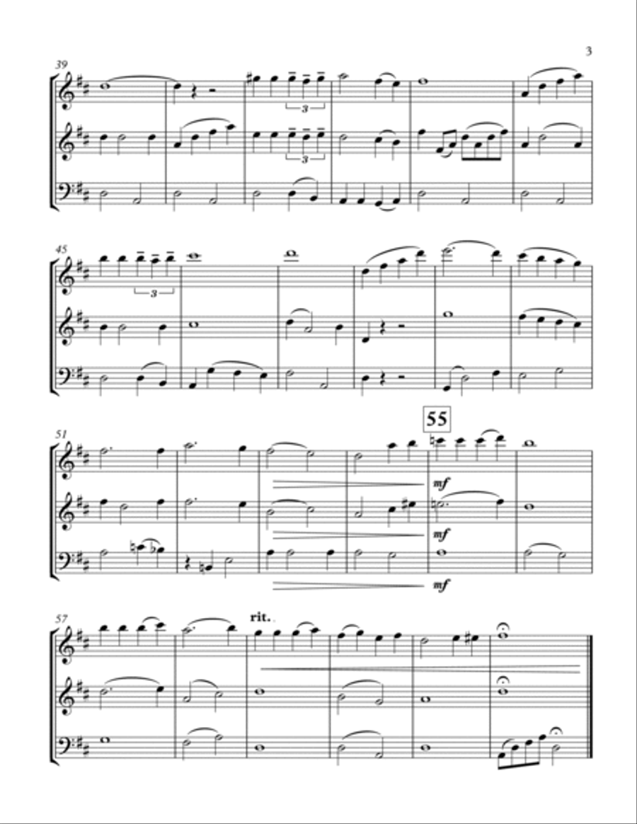 Love Walked In Love Walked In String Trio scores gallery preview page 3