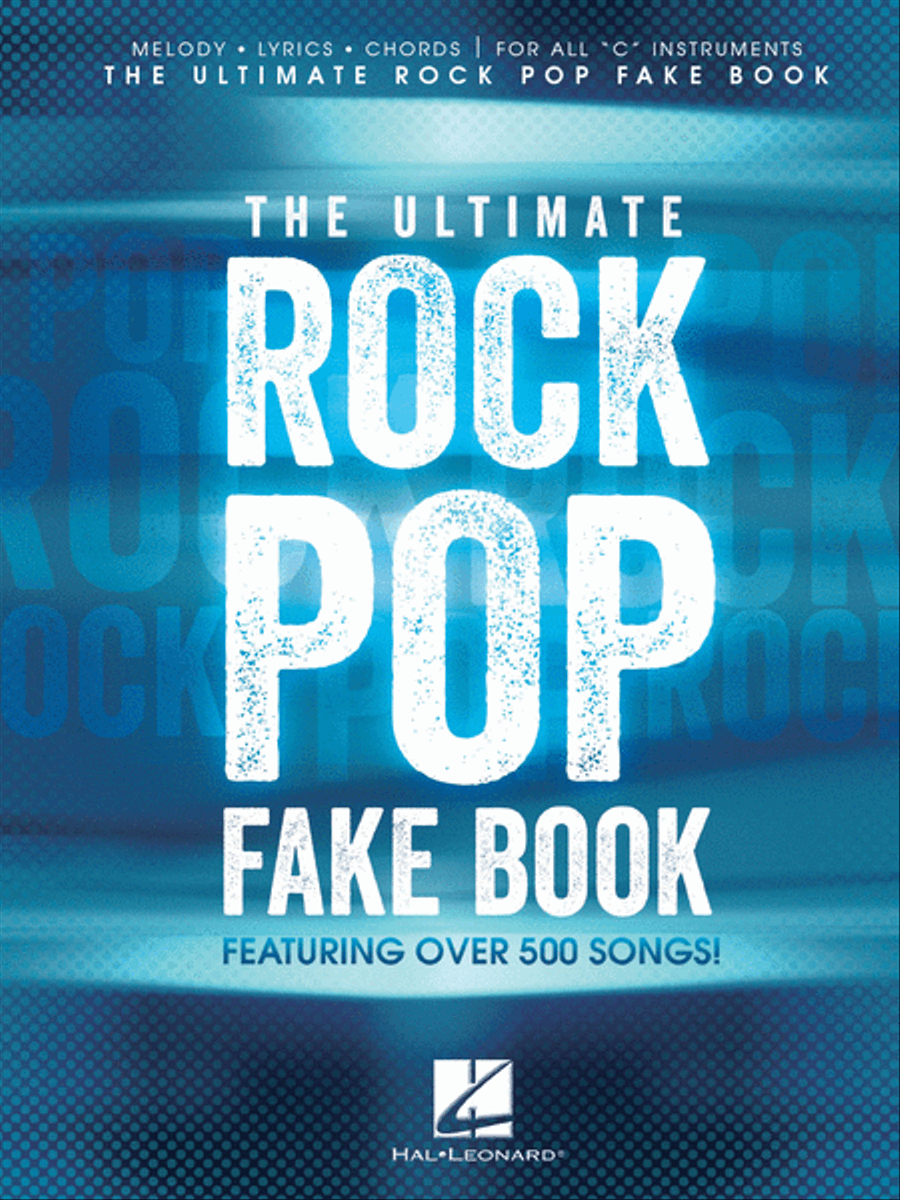 The Ultimate Rock Pop Fake Book Piano scores gallery preview page 1