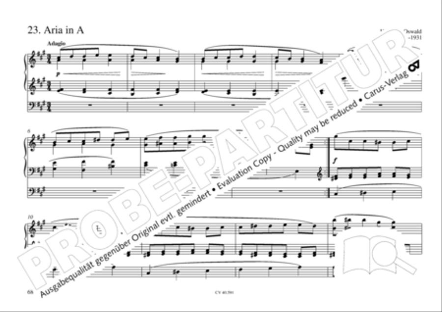 Free Organ Music from the Romantic Period, Vol. III (Freie Orgelmusik der Romantik, Band III) Organ scores gallery preview page 69