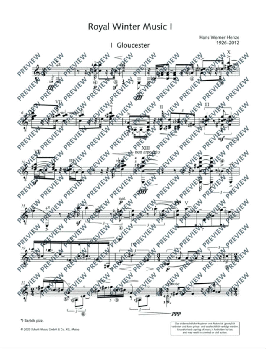 Royal Winter Music Guitar scores gallery preview page 20