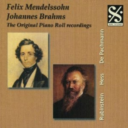 Mendelssohn & Brahms Piano Rol