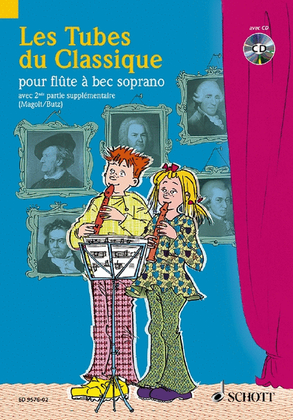 Book cover for Classical Hits 2 Soprano Recorders French Edition With Cd