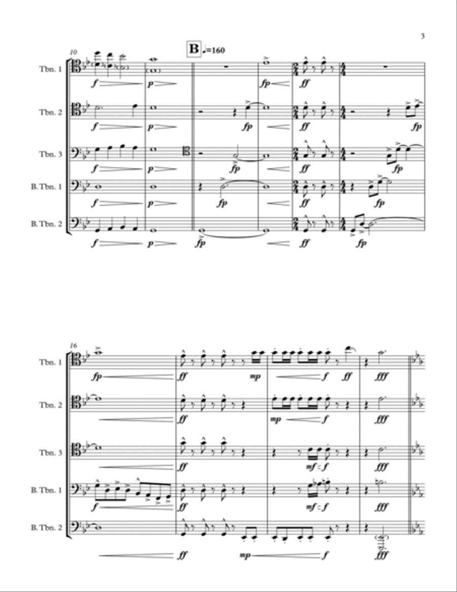 Misterioso Misterioso Trombone Solo scores gallery preview page 3
