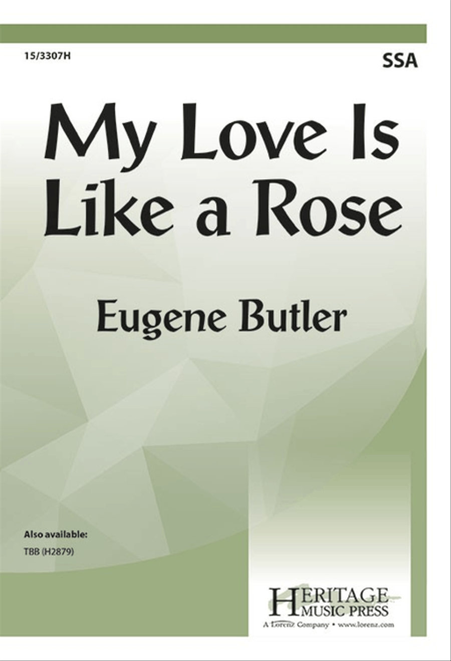 My Love Is Like a Rose