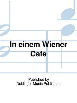 In einem Wiener Cafe