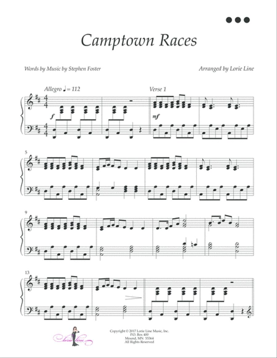 Camptown Races Camptown Races Piano Method scores gallery preview page 2