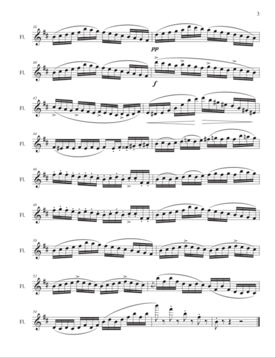 Sicilienne and Rigaudon Chamber Music scores gallery preview page 4