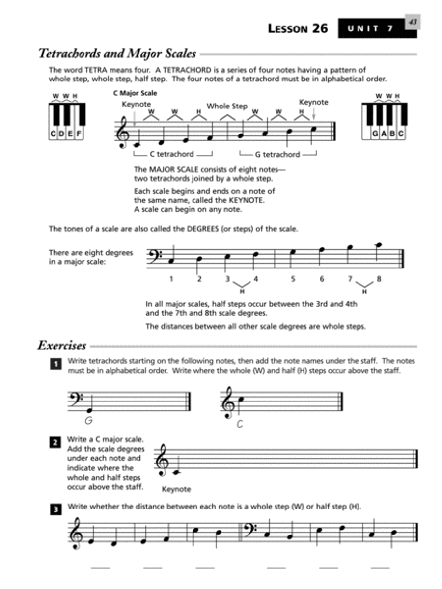 Alfred's Essentials of Music Theory Collection / Songbook scores gallery preview page 4