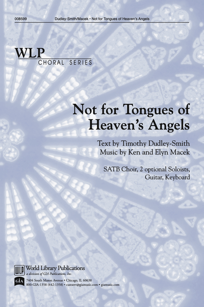 Not for Tongues of Heavens Angels image number null