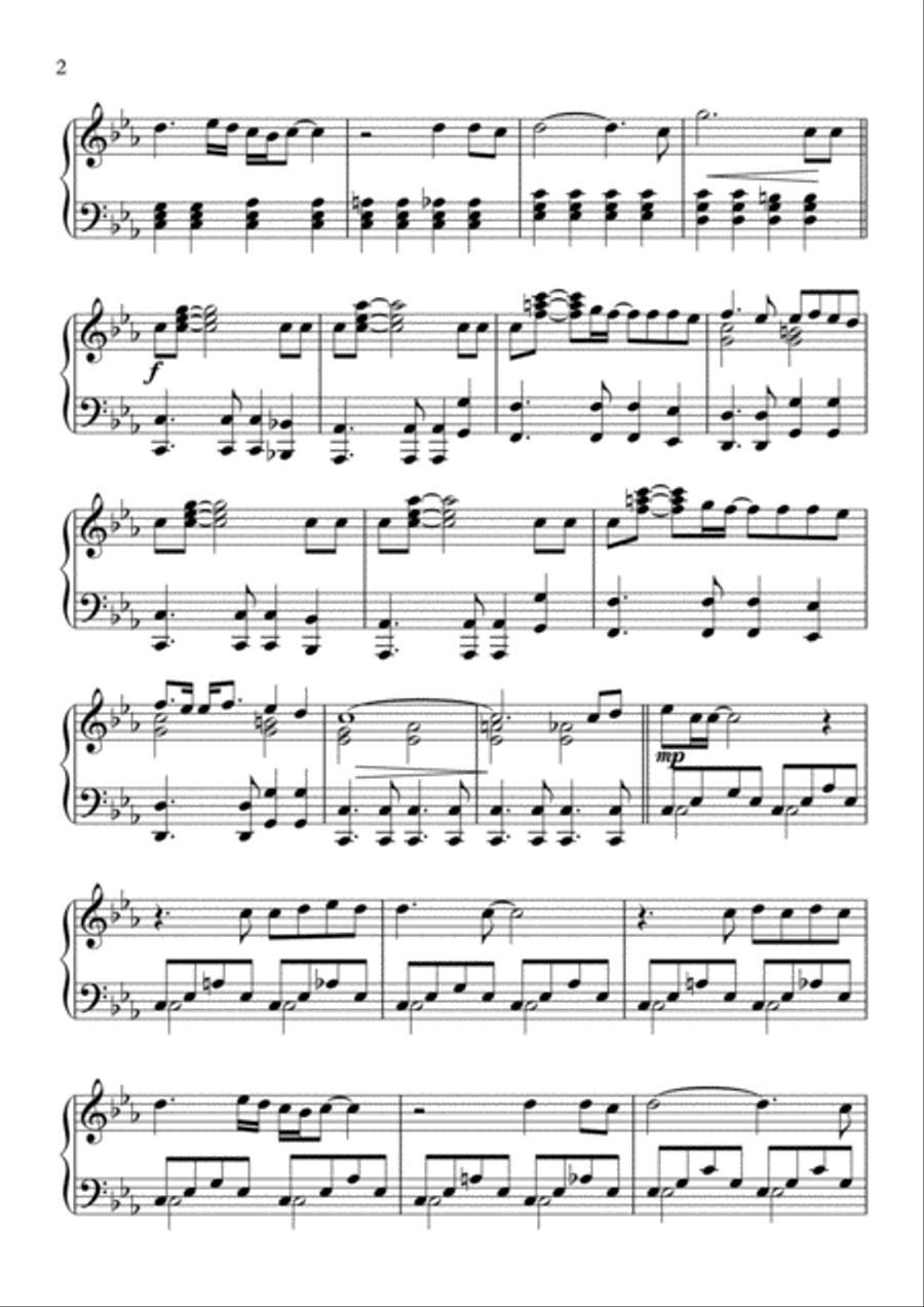 Skyfall Easy Piano scores gallery preview page 2