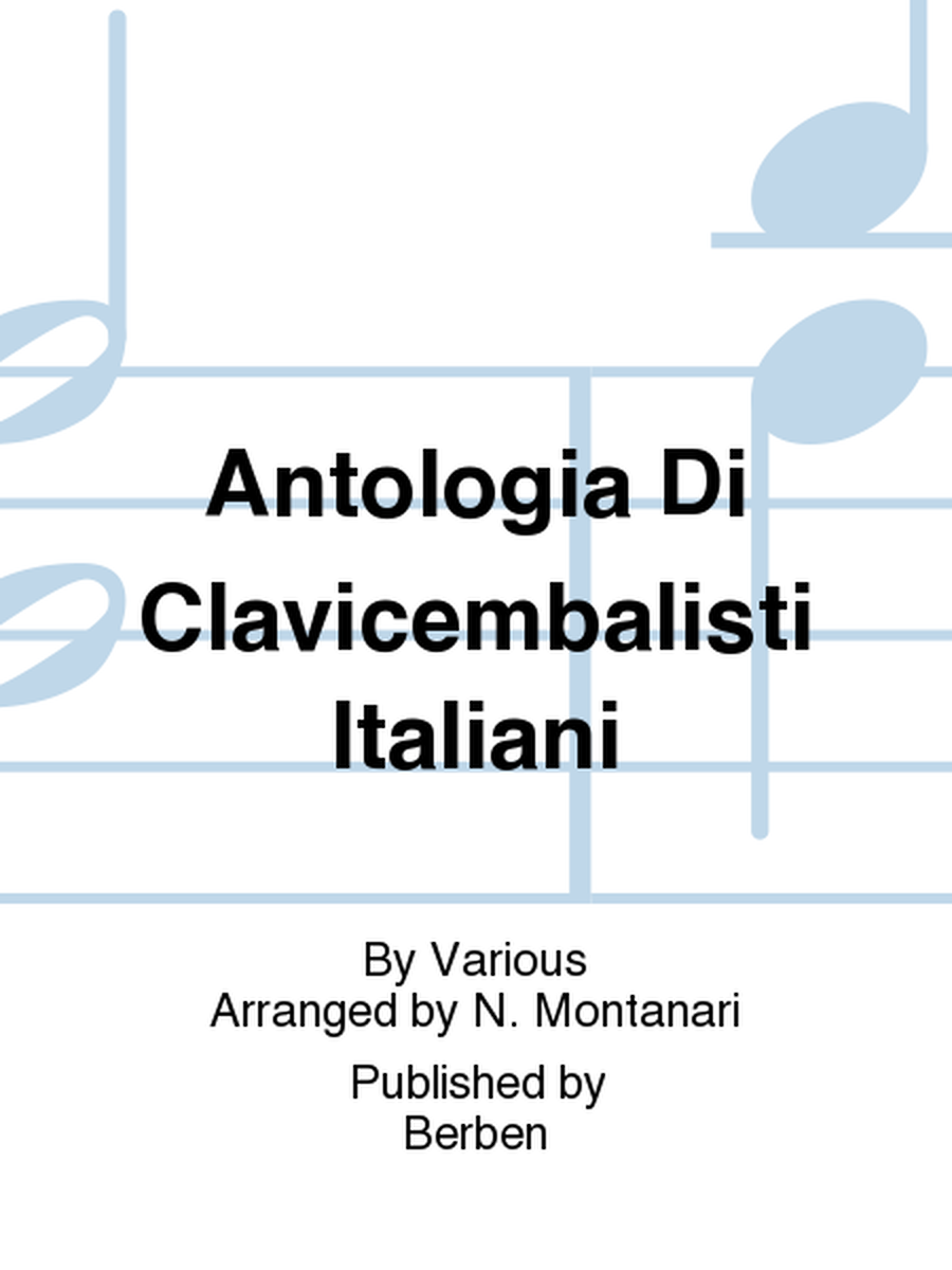 Antologia Di Clavicembalisti Italiani
