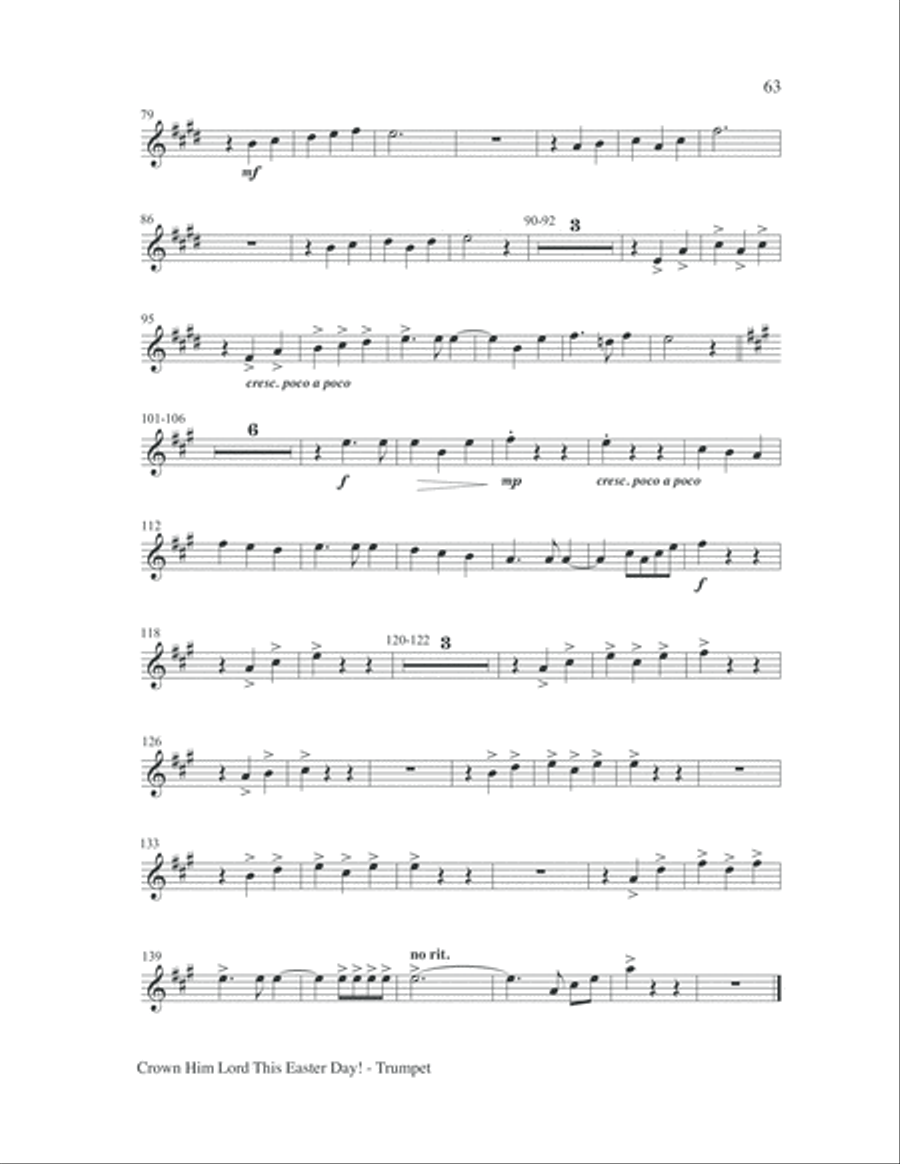 Easy Anthems, Vol. 4 3-Part scores gallery preview page 64