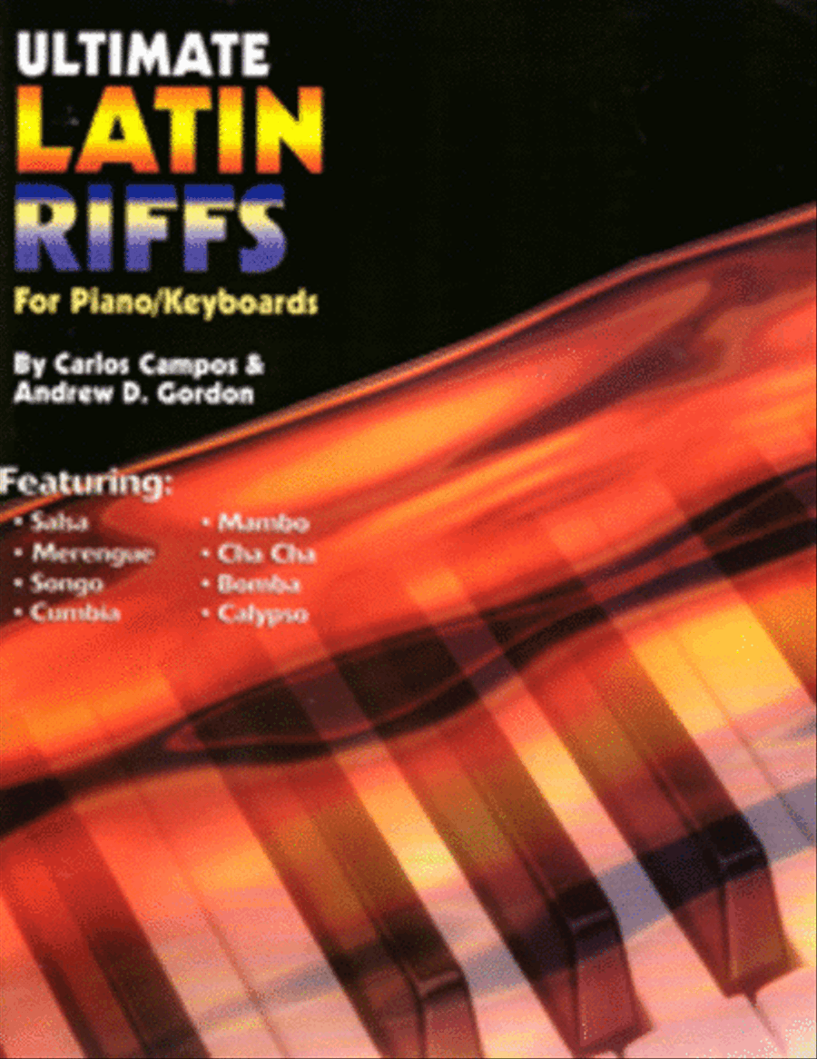 Ultimate Latin Riffs for Piano/Keyboards Piano Method scores gallery preview page 1