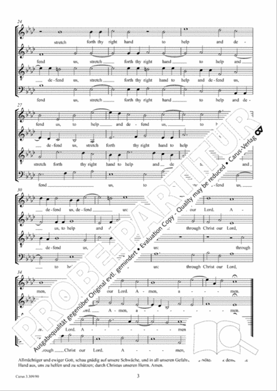 Almighty and everlasting God 4-Part scores gallery preview page 4
