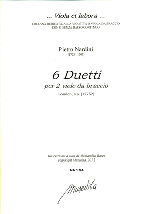 6 Duetti (London, [1775])