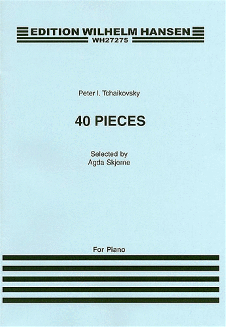 40 Pieces for Ballet Piano Solo scores gallery preview page 1