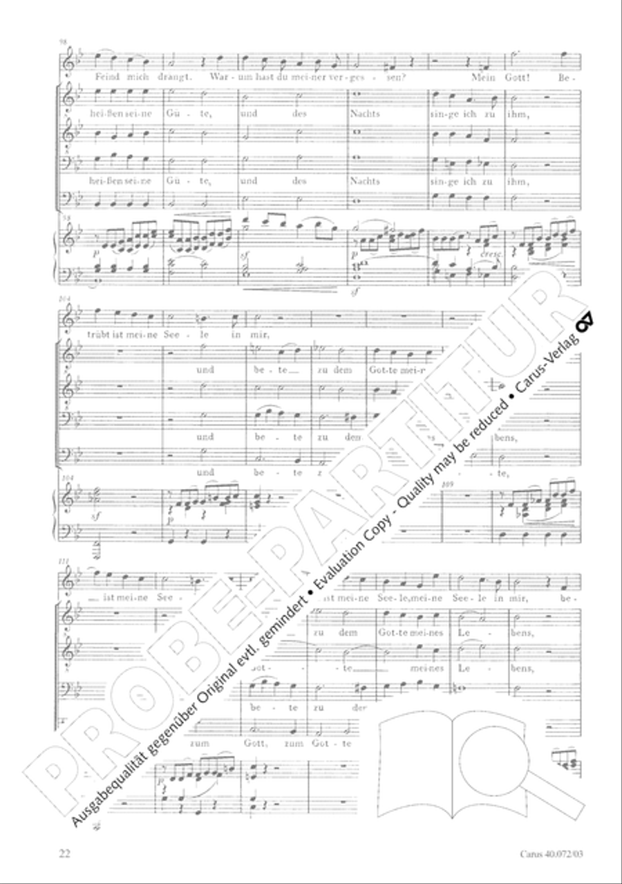 Psalm 42 4-Part scores gallery preview page 27