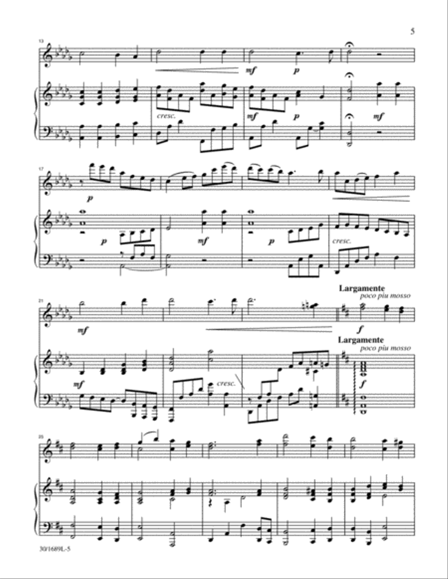The Sacred Violinist Violin Solo scores gallery preview page 3
