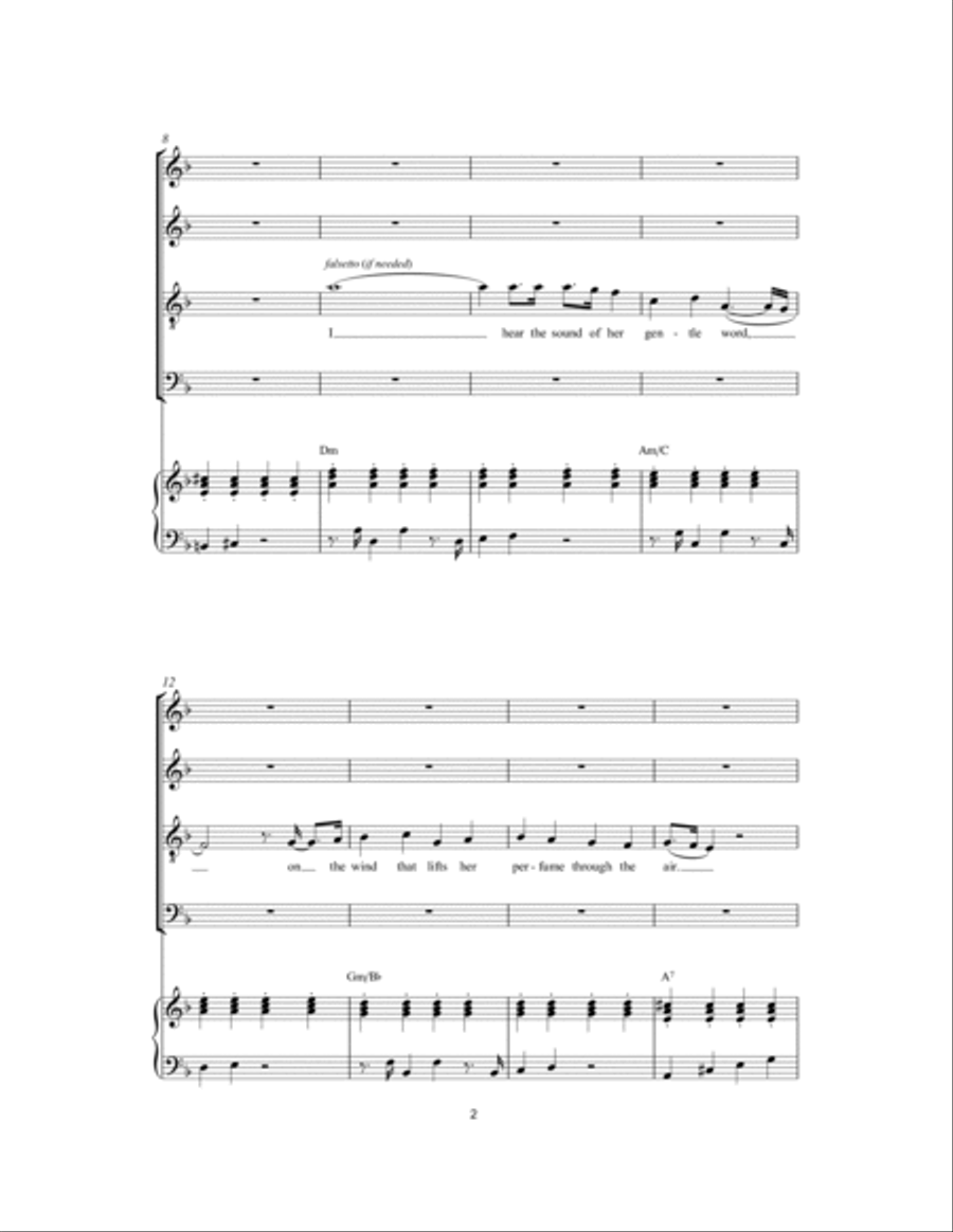 Good Vibrations 4-Part scores gallery preview page 2