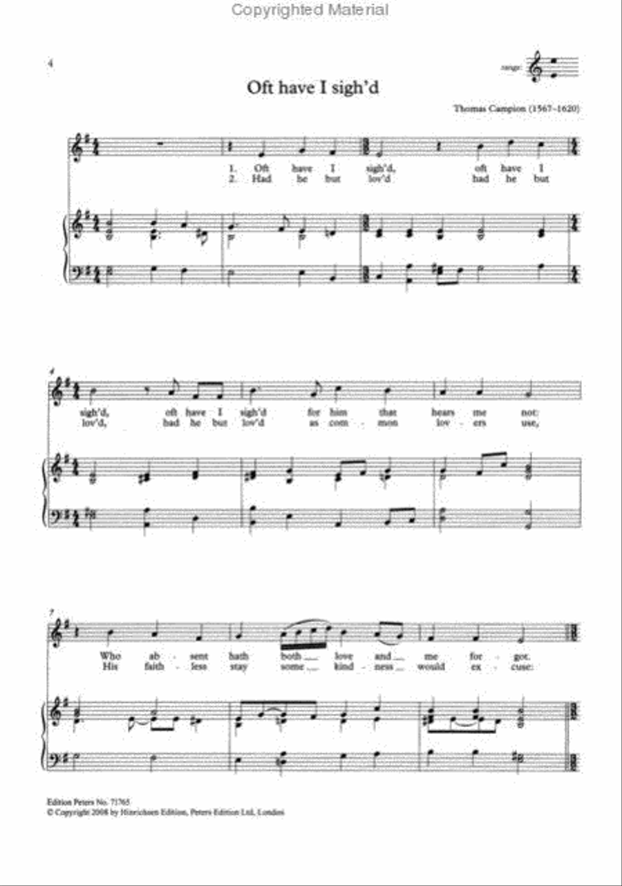 The Art of Song, Grade 6 (High Voice) High Voice scores gallery preview page 2