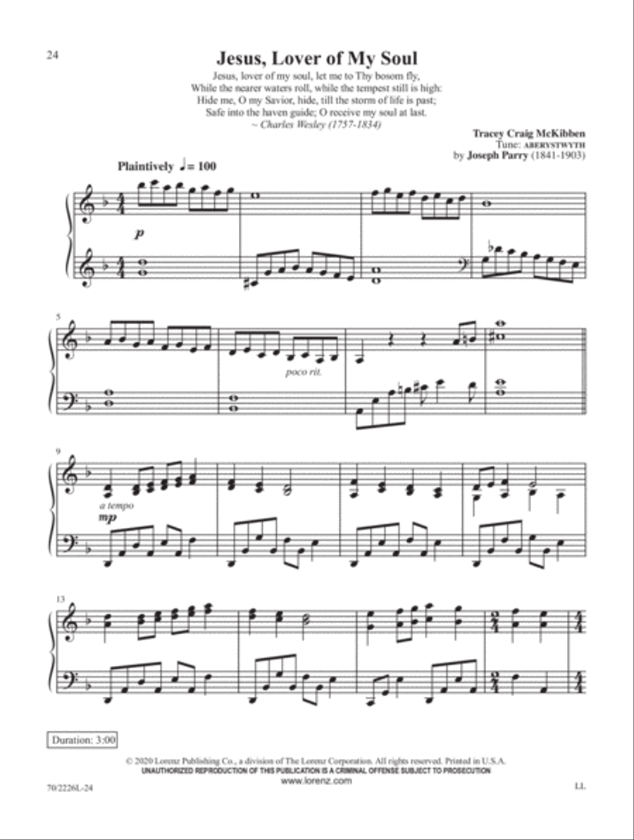 Vast as the Ocean Piano Solo scores gallery preview page 7