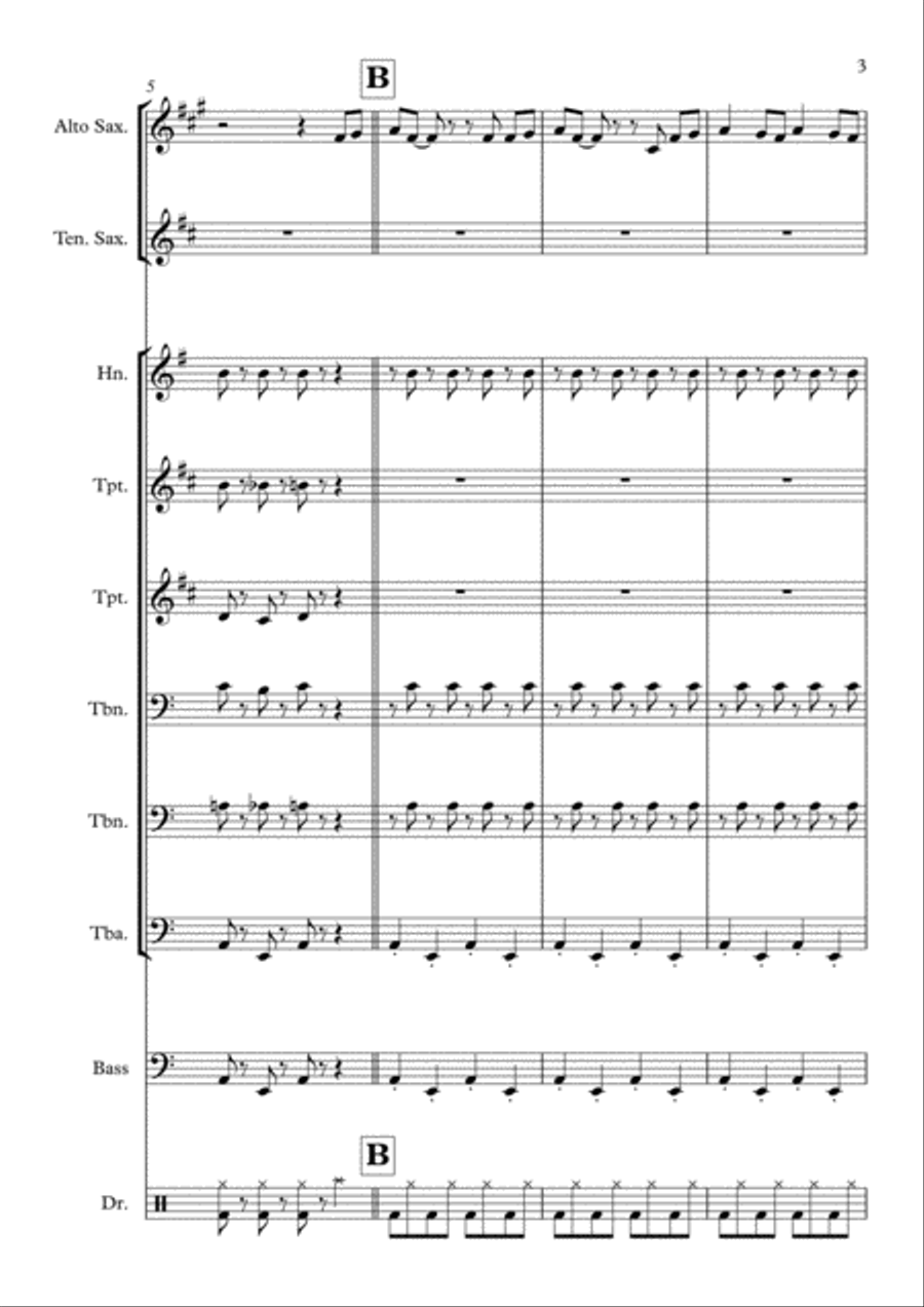 Bella Ciao A Cappella Choir scores gallery preview page 3