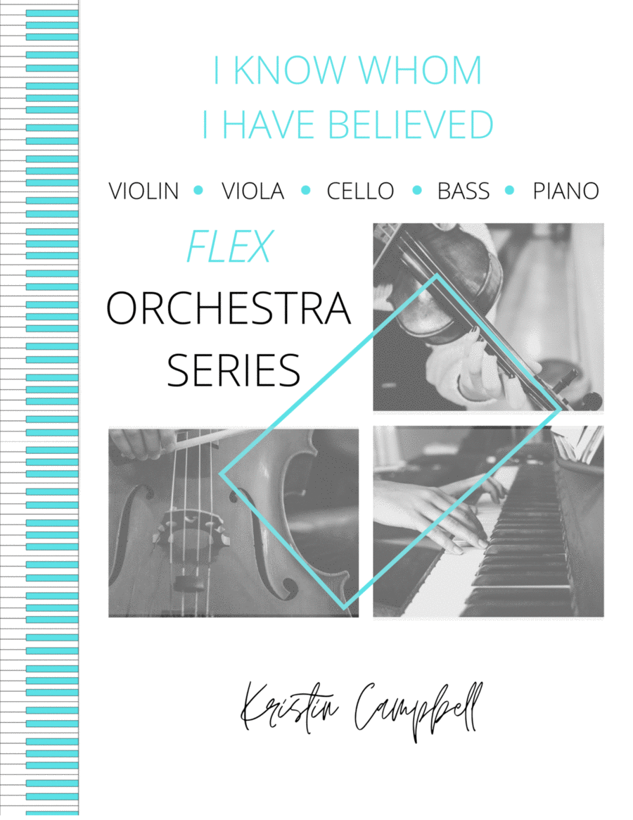 I Know Whom I Have Believed - Flex Orchestra Small Ensemble scores gallery preview page 1