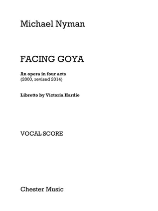 Book cover for Facing Goya